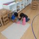 Toddlers learning shapes and math at Preschool La Jolla