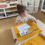 Toddler - practical life painting water colors