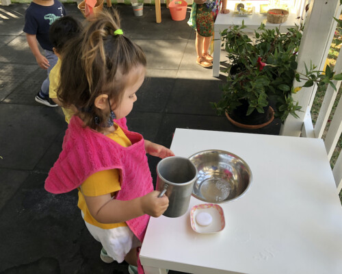 Toddler Independence with washing hands