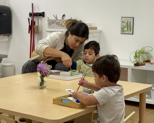 Toddler Individualized Instruction at La Jolla Montessori