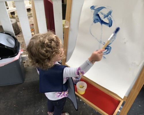 Toddler Painting