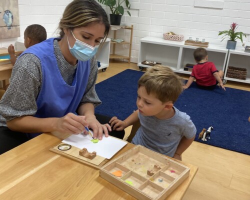 Guiding toddler Preschool