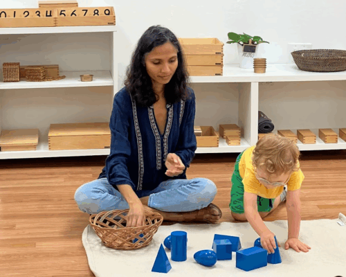 Individualized Instruction at La Jolla Montessori School